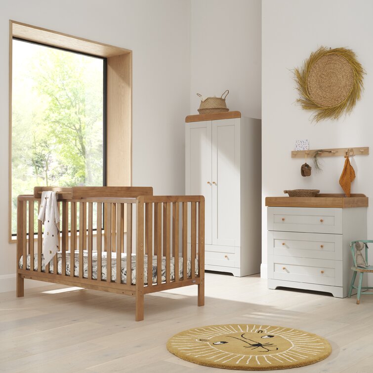 Oak cheap cot bed